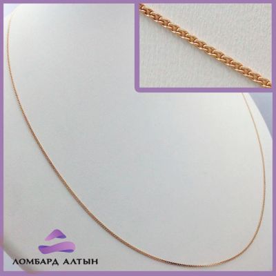 Лот: 8039925. Фото: 1. Золотая цепь 585 пробы. Вес 2... Цепочки