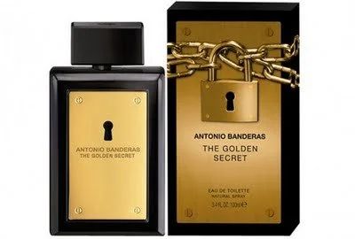 Лот: 11143484. Фото: 1. A. Banderas men The Golden Secret... Мужская парфюмерия