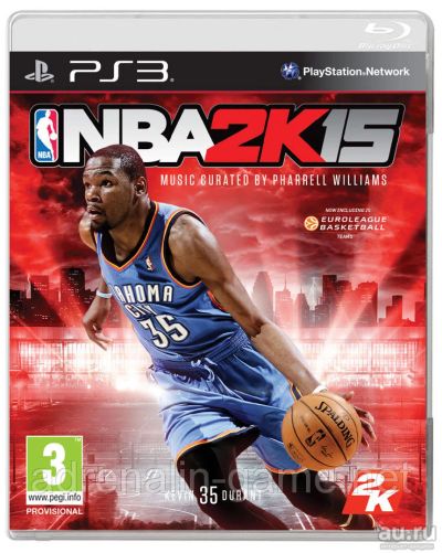 Лот: 13234074. Фото: 1. Игра NBA2K15. Игры для консолей