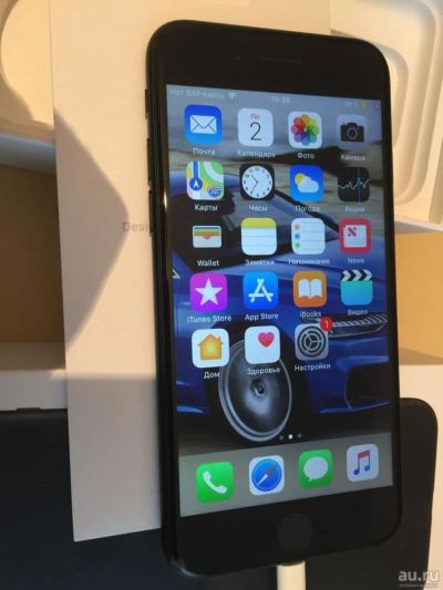 Лот: 11509227. Фото: 1. iphone 7 128 Гб black matte. Смартфоны
