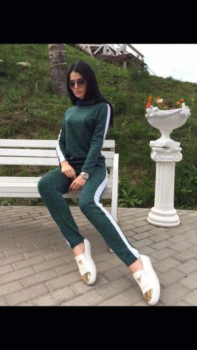 Лот: 10475180. Фото: 1. х) Спортивный костюм женский с... Костюмы