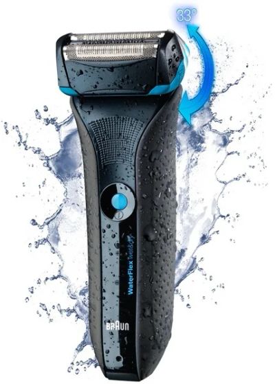 Лот: 6657111. Фото: 1. Электробритва Braun WaterFlex... Укладка и стрижка волос, бритьё, эпиляция