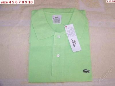Лот: 787461. Фото: 1. Поло Lacoste CLASSIC PIQUE POLO... Другое (спортивная одежда)