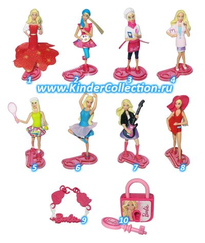 Лот: 4872504. Фото: 1. Киндер Barbi. Игрушки