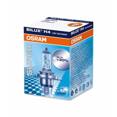 Лот: 9030339. Фото: 1. Лампа Osram Super h4 12v 60/55w... Оптика и освещение