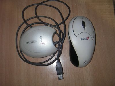 Лот: 17464291. Фото: 1. genius. wireless optical /mouse. Клавиатуры и мыши