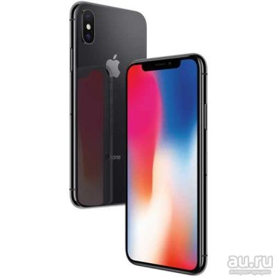 Лот: 13484796. Фото: 1. iPhone X 64 Space Gray обмен на... Смартфоны