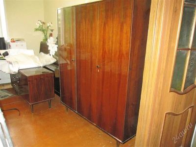 Лот: 999076. Фото: 1. шкаф плательный полированый, 3-х... Шкафы, шкафы-купе