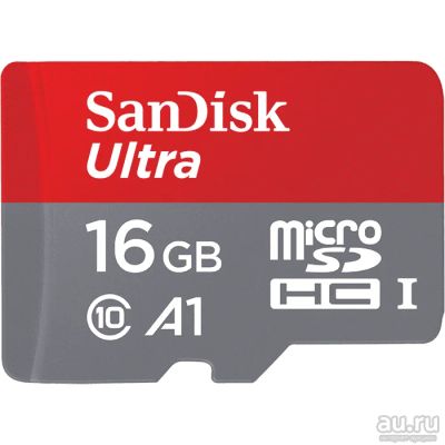 Лот: 13340212. Фото: 1. Карта памяти Micro SDHC SanDisk... Карты памяти