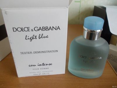 Лот: 13278010. Фото: 1. Light Blue Intense Homme от Dolce... Мужская парфюмерия