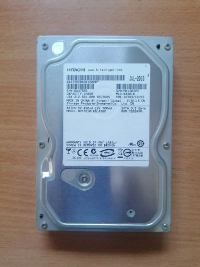 Лот: 19528806. Фото: 1. Жесткий диск 160Gb Hitachi HCT721016SLA380... Жёсткие диски (HDD)