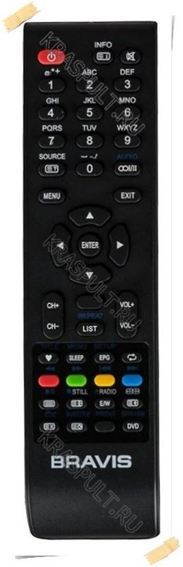 Лот: 15906740. Фото: 1. Пульт BRAVIS LED-22D2000, LED-32D2000... Пульты ДУ
