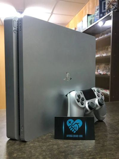 Лот: 20210785. Фото: 1. Sony PlayStation 4 Slim 500GB... Игровые приставки, консоли