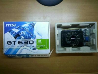Лот: 10291473. Фото: 1. MSI GeForce GT 630 4gb. Видеокарты