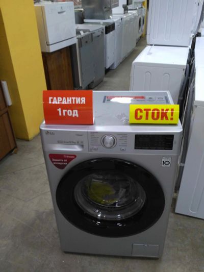 Лот: 13614694. Фото: 1. Стиральная машина lg f2 j6 ws1l... Стиральные машины