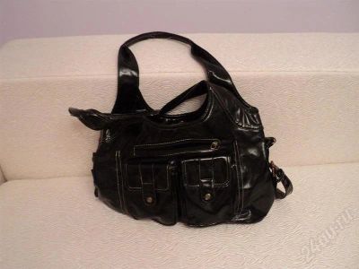 Лот: 427494. Фото: 1. лакерованная удобная сумка. Сумки