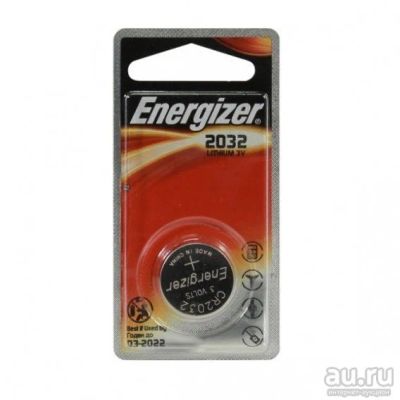 Лот: 17595593. Фото: 1. Батарейка Energizer CR 2032 BL... Батарейки, аккумуляторы, элементы питания