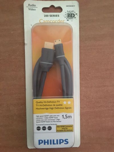 Лот: 11922444. Фото: 1. Высокоскоростной кабель HDMI c... Шнуры, кабели, разъёмы