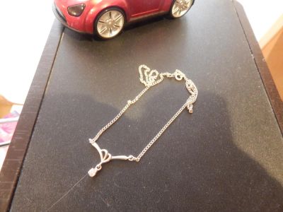 Лот: 4181598. Фото: 1. Серебряное колье с алмазом, снова... Колье