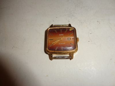 Лот: 12776897. Фото: 1. Часы "Заря"из СССР, Au (Позолоченный... Оригинальные наручные часы