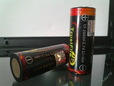 Лот: 2607988. Фото: 1. TrustFire 26650. Батарейки, аккумуляторы, элементы питания