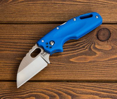 Лот: 11268631. Фото: 1. Cold Steel 20LT Tuff Lite Blue. Ножи, топоры