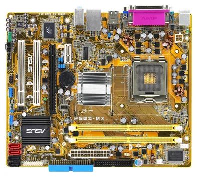 Лот: 4884123. Фото: 1. Материнская плата Asus P5GZ-MX... Материнские платы