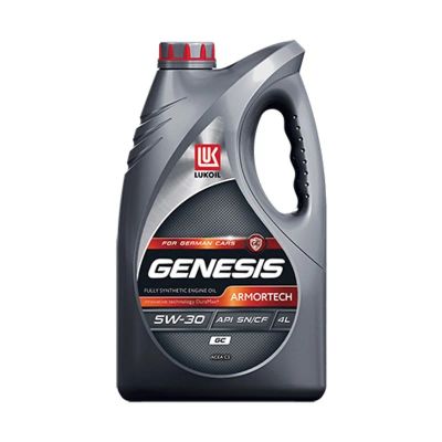 Лот: 12498055. Фото: 1. ЛУКОЙЛ Genesis Armortech GC 5W-30... Масла, жидкости