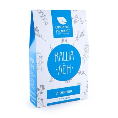 Лот: 10946847. Фото: 1. Каша Лён льняная Органик Продукт... Диетическое питание