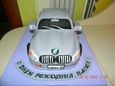 Лот: 6053928. Фото: 1. ТОРТ BMW X5. Торты, пирожные
