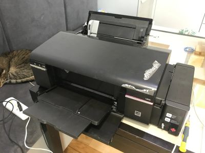 Лот: 15763299. Фото: 1. Принтер Epson L800 (Чёрный). Струйные принтеры