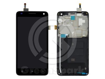Лот: 13961358. Фото: 1. Дисплей для Lenovo S580 в рамке... Дисплеи, дисплейные модули, тачскрины