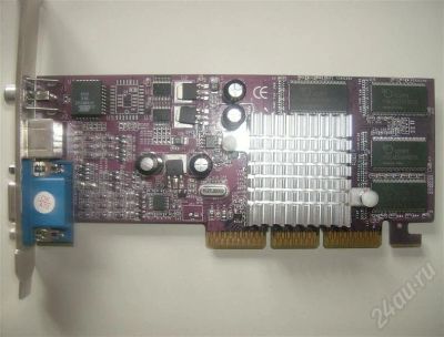 Лот: 516661. Фото: 1. AGP radeon 7000 32 mb. Видеокарты