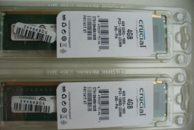 Лот: 4889918. Фото: 1. Оперативная память Crucial DDR3... Оперативная память