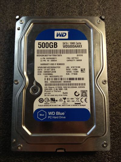 Лот: 21443383. Фото: 1. Жесткий Диск HDD Western Digital... Жёсткие диски (HDD)
