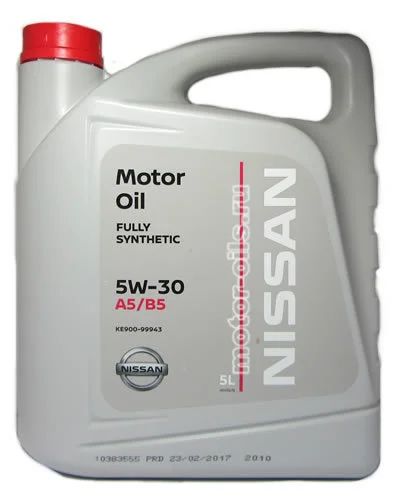 Лот: 11245872. Фото: 1. Ниссан Nissan 5W30 A5\B5 синт... Расходные материалы