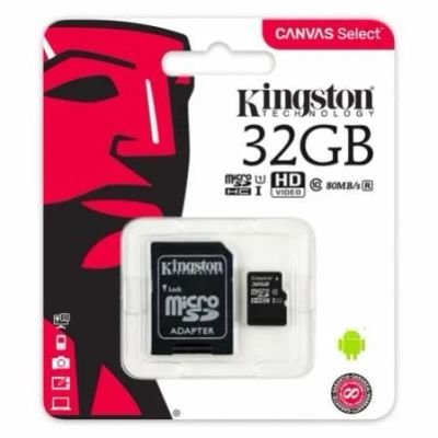 Лот: 11750796. Фото: 1. Карта памяти Micro SDHC Kingston... Карты памяти