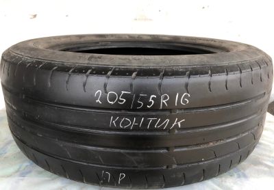 Лот: 14238824. Фото: 1. Шина 205/55 R16 205/55/16 Continental... Шины