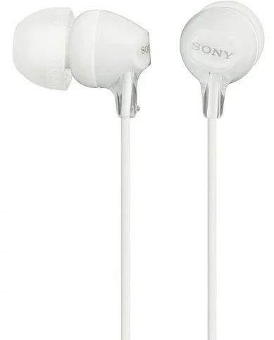Лот: 16621864. Фото: 1. Наушники Sony MDR-EX15LP White... Наушники, гарнитуры