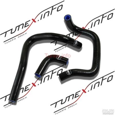 Лот: 20930803. Фото: 1. Патрубки печки Toyota JZX100 атмо... Двигатель и элементы двигателя
