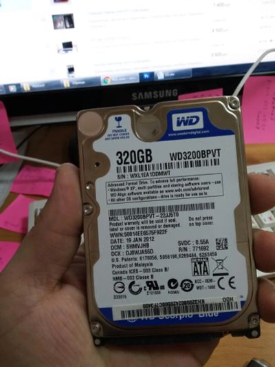 Лот: 7224123. Фото: 1. HDD 320Gb WD. Жёсткие диски (HDD)