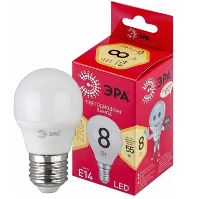 Лот: 21434956. Фото: 1. Лампа 220В LED E14 ЭРА Red Line... Оптика и освещение