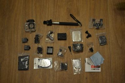 Лот: 6492749. Фото: 1. SJCAM 4000 + крепежное оборужование. Экшн камеры