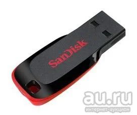 Лот: 17960114. Фото: 1. Флешка SanDisk Cruzer Blade 128Gb... USB-флеш карты