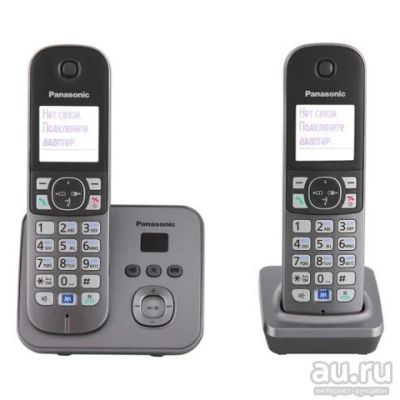 Лот: 9387789. Фото: 1. Радио-телефон Panasonic kx-tg6822ru... DECT и радиотелефоны