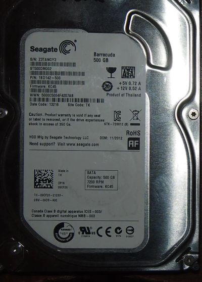 Лот: 8374223. Фото: 1. Жесткий диск для компьютера Seagate... Жёсткие диски