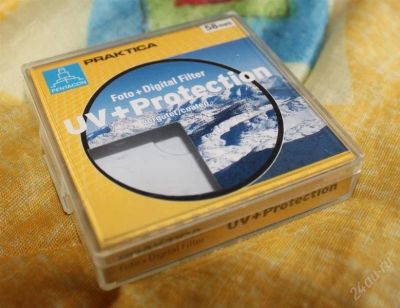 Лот: 1156006. Фото: 1. Фильтр PRAKTICA + UV Protection... Светофильтры