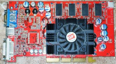 Лот: 1258441. Фото: 1. Видеокарта Radeon 9800SE Advantage... Видеокарты