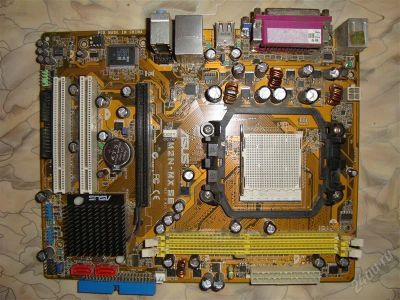 Лот: 472022. Фото: 1. Asus M2N-MX SE Socket AM2. Материнские платы