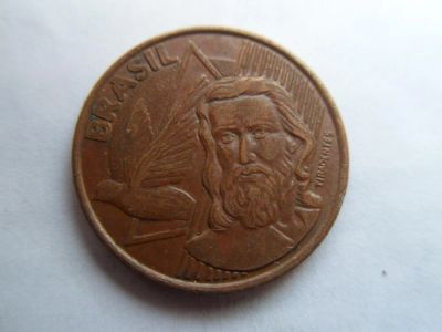 Лот: 10864785. Фото: 1. Бразилия 5 сентаво 2004. Америка